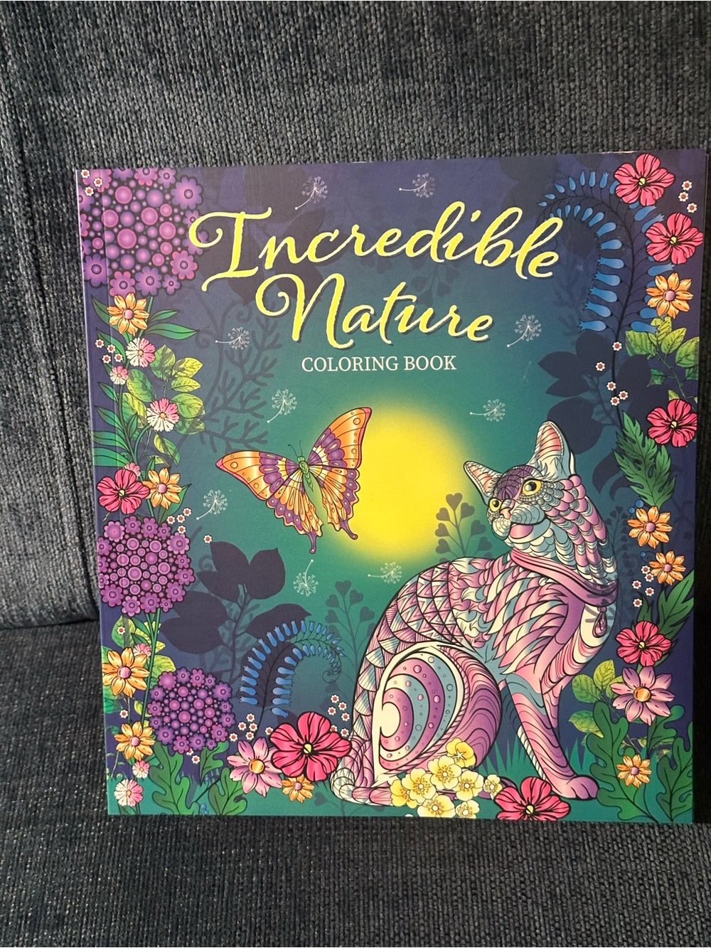 Incredible Nature adult Coloring Book -